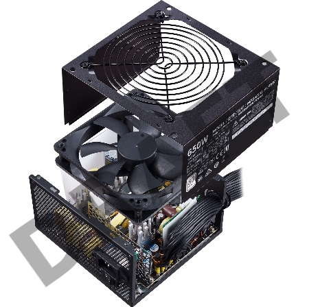 Блок питания Cooler Master MWE White, 650W, ATX, 120mm, 6xSATA, 4xPCI-E(6+2), APFC, 80+ White MPE-6501-ACABW-EU