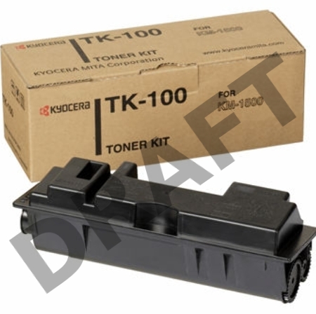 Тонер-картридж Kyocera-Mita TK-100(E) черный для KM-1500, (6000стр.)