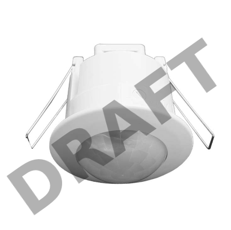 Датчик движения PMS-IR 201 1200Вт 360град. 6м IP20 WH JazzWay 5012950