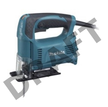 Лобзик Makita 4327 Лобзик,в\рук, {450Вт,500-3100об\м,ход-18мм,рез-65мм,1.8кг,кор}