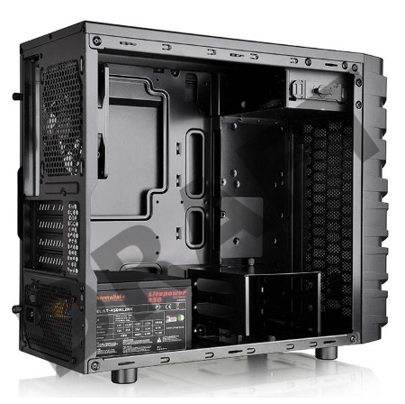 Корпус Thermaltake Case Tt Versa H13 mATX/ black/ USB 3.0/ no PSU CA-1D3-00S1NN-00
