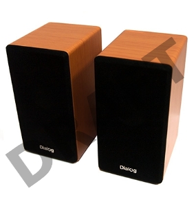 Колонки Dialog AST-20UP - акустические колонки 2.0, 6W RMS, Cherry , питание от USB