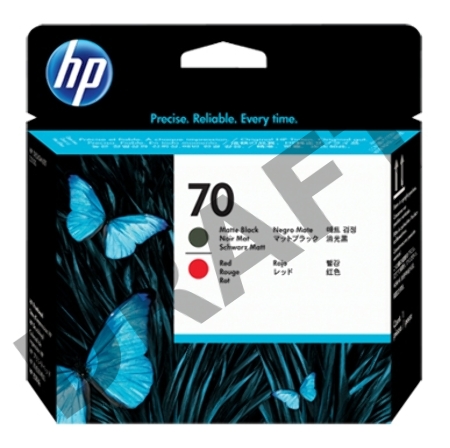 Картридж струйный HP HP C9409A черный матовый/красный печатающая головка для HP HP DJ Z2100/Z3100/PS Pro B9100 (16000стр.)