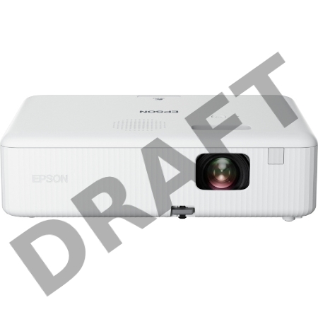 Проектор Epson CO-W01 white (LCD, 1280×800, 3000Lm, 1,27-1,71:1, 300:1, HDMI, USB-A) (V11HA86040)