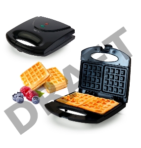 Вафельница Великие реки  Кубань-1, венские вафли, 750 Вт, 2 коржа