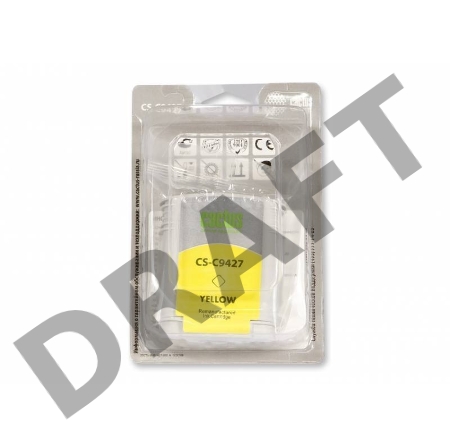 Картридж струйный Cactus CS-C9427 желтый для №85 HP DJ 30/130 (72ml)