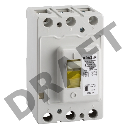 Выключатель авт. ВА57-35-340010 125А 1250Im 690AC УХЛ3 КЭАЗ 108576