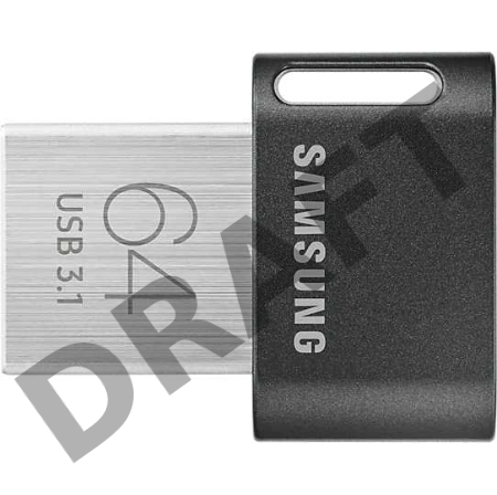 Флеш накопитель 64GB SAMSUNG FIT Plus, USB 3.1, 300 MB/s