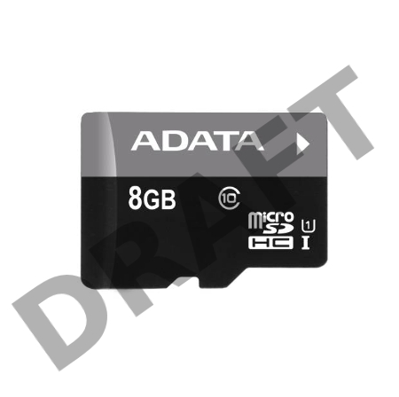 Флеш карта microSDHC 32GB ADATA  UHS-1 CL10 (AUSDH32GUICL10-RA1) + SD adaptor