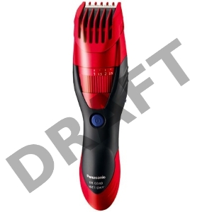 Машинка для стрижки Panasonic ER-GB40 красный (насадок в компл:1шт)