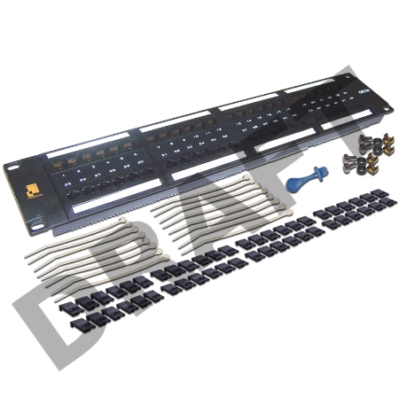 Патч-панель Lanmaster LAN-PPL48U5E 19