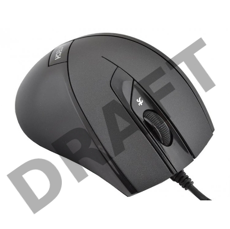 Мышь A4Tech N-600X-1 (черный) USB, 3+1 кл.-кн.,провод.мышь