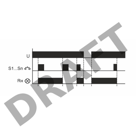 Реле импульсное BIS-402 (для установки в монтажную коробку 230В 8А 1Z IP40) F&F EA01.005.002