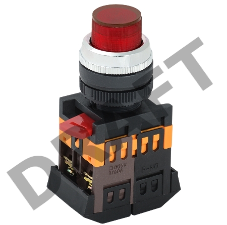 Кнопка ABLFP-22 кр. 1з+1р ИЭК BBT20-ABLFP-K04