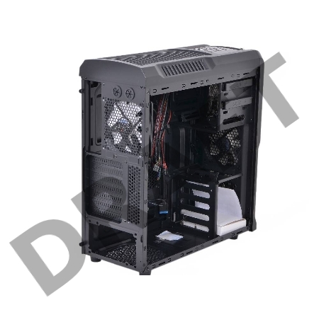 Корпус Zalman Z3 черный без БП ATX 1x120mm 2xUSB2.0 1xUSB3.0 audio bott PSU