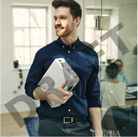 Проектор Epson CO-W01 white (LCD, 1280×800, 3000Lm, 1,27-1,71:1, 300:1, HDMI, USB-A) (V11HA86040)