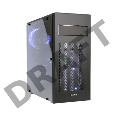 Корпус Zalman N2 черный без БП ATX 3x120mm 2xUSB2.0 1xUSB3.0 audio bott PSU