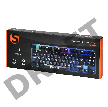 Клавиатура SUNWIND SW-K500G,  USB, черный [1422364]