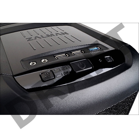 Корпус Zalman Z3 Plus черный w/o PSU ATX 1x80mm 1x92mm 2x120mm 2xUSB2.0 1xUSB3.0 audio bott PSU