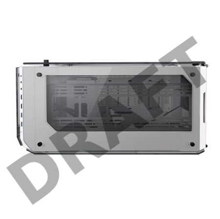 Корпус Thermaltake View 71 TG Snow CA-1I7-00F6WN-00 White/Win/SPCC/Tempered Glass*4/Color Box/Riing 140mm White Fan*2