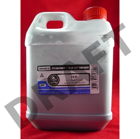Тонер HP LJ 1010/1015/1020/1100/1160/1200/1320/2100/2300/2410/3100/4000/5000/5L/6L/8100/9000 (кан., 1кг.) B&W Premium фас России