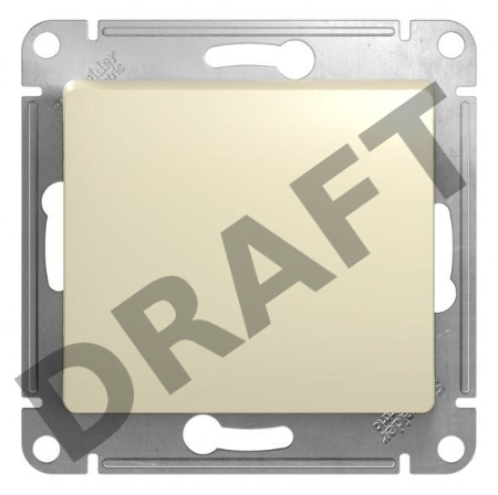 Механизм переключателя 1-кл. СП Glossa сх. 6 10AX беж. SchE GSL000261