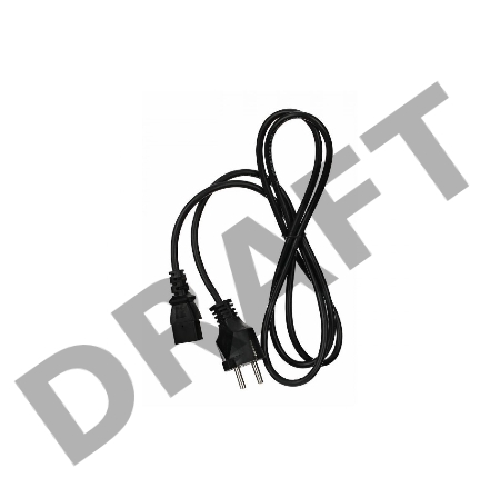 Кабель компьютер - розетка 220V (EURO) 1.8м, 3G 0,75mm медь, Telecom