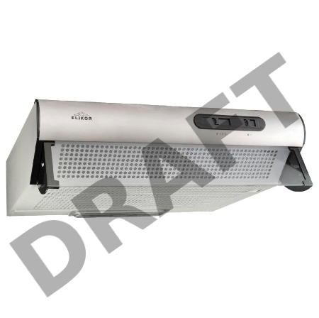 Вытяжка козырьковая Elikor Europa 60П-290-П3Л белый управление: ползунковое (1 мотор)