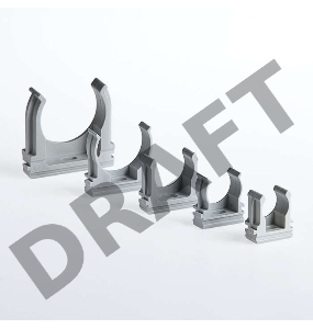 Клипса для трубы d40мм Рувинил К01140