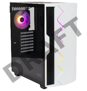 Корпус Hiper DCW белый без БП ATX 1x120mm 1x140mm 1xUSB2.0 1xUSB3.0 audio bott PSU