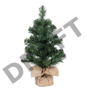 Елочка 45см в плетеном мешочке, ПВХ