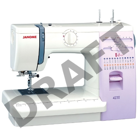 Швейная машина Janome 423S белый