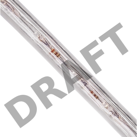 Дюралайт LED, постоянное свечение (2W) - желтый, 36 LED/м, бухта 100м Neon-Night