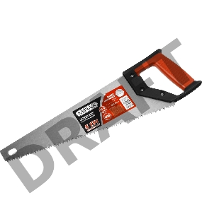 Ножовка по дереву (пила) MIRAX [1502-40_z01] Universal 400 мм, 5 TPI, рез вдоль и поперек волокон, для крупных и средних заготовок