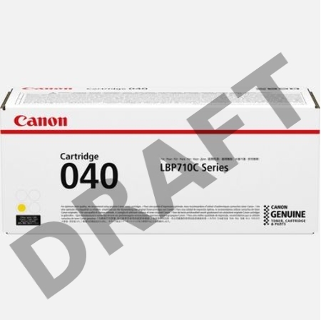 Тонер-картридж Canon Cartridge 040Y (0454C001) желтый, 5400 стр., для LBP710Cx/712Cx Тонер-картридж Canon Cartridge 040Y (0454C001) желтый, 5400 стр., для LBP710Cx/712Cx