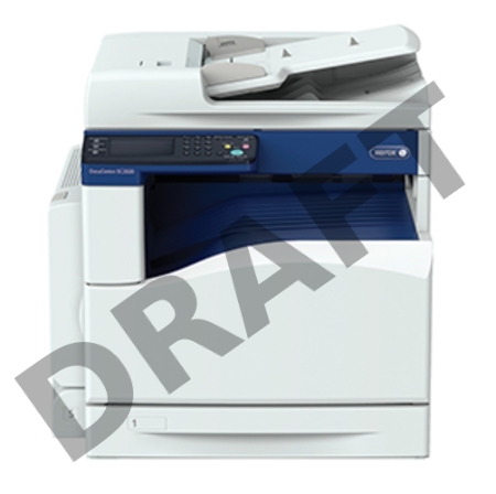 МФУ Xerox DocuCentre SC2020 (SC2020V_U), цветной светодиодный принтер/сканер/копир, A3, 20 (12 A3) стр/мин, 1200x2400 dpi, 512 Мб, DADF110, дуплекс, подача: 350 лист., вывод: 250 лист., Ethernet, USB, цветной ЖК-дисплей (в комплекте к-жи: черный 9000 стр,