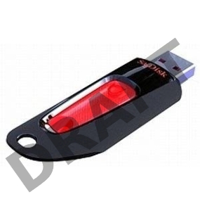 Флеш Диск Sandisk 64Gb Ultra SDCZ48-064G-U46 USB3.0 черный