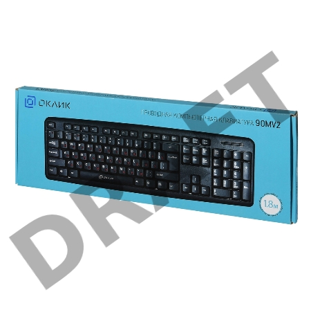 Клавиатура Oklick 90MV2 черный USB