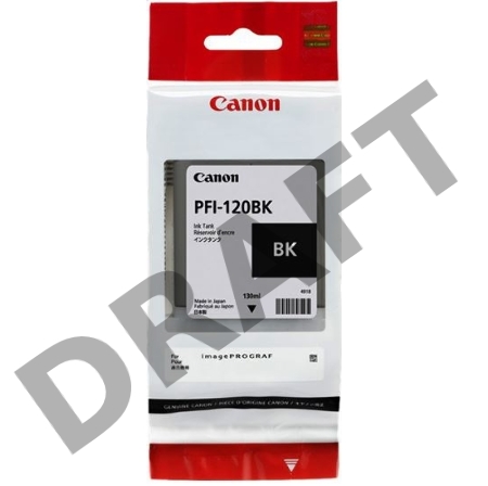 Картридж струйный Canon PFI-120 BK 2885C001 черный для Canon Canon imagePROGRAF TM-200/205