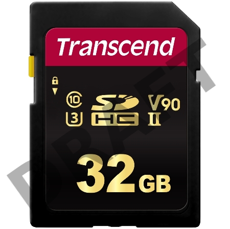 Флеш карта SD 32GB Transcend SDHC Class 10 UHS-II U3, MLC