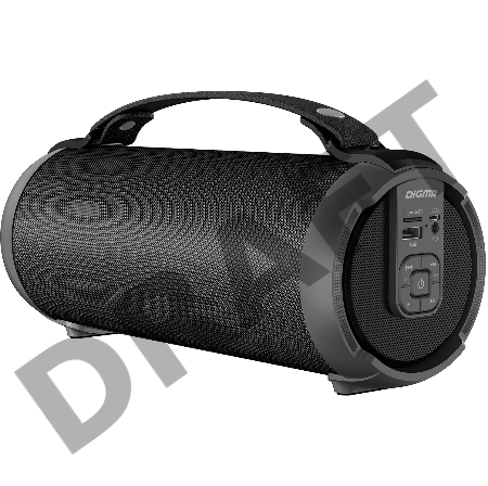Колонка порт. Digma D-PS1520 черный/черный 16W 1.0 BT 10м 1500mAh (SP1520B)