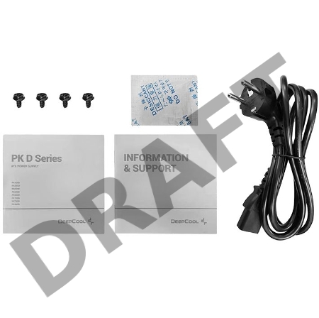 Блок питания Deepcool ATX 750W PK750D 80+ bronze 24+2x(4+4) pin APFC 120mm fan 8xSATA RTL