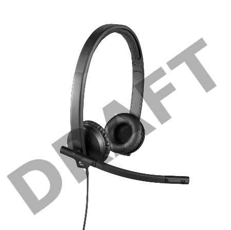 Наушники Logitech Headset H570E USB 981-000575 Stereo OEM