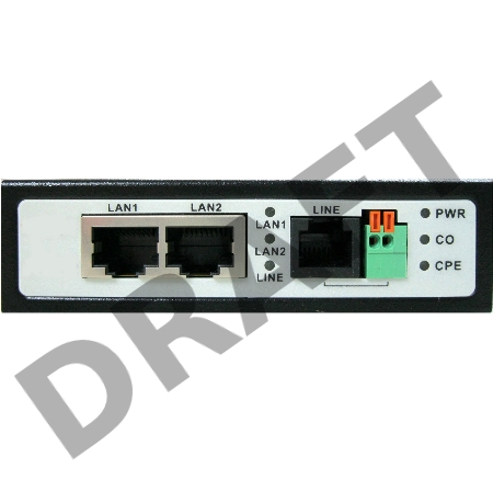 Удлинитель Ethernet (VDSL) на 2 порта до 3000м (необходимо 2 устройства)