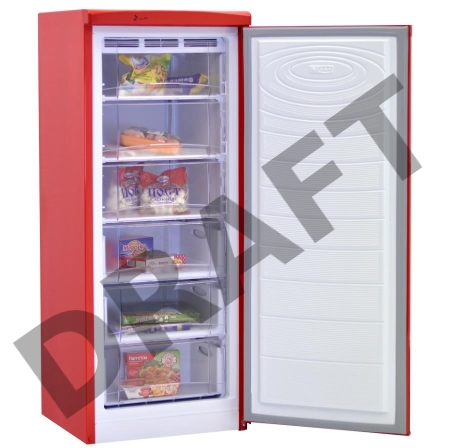 Морозильная камера Nordfrost DF 165 RAP красный
