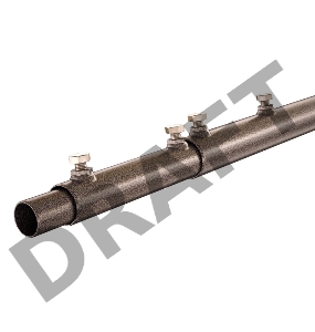 Мачта для антенн телескопическая, 600см, 4 колена REXANT