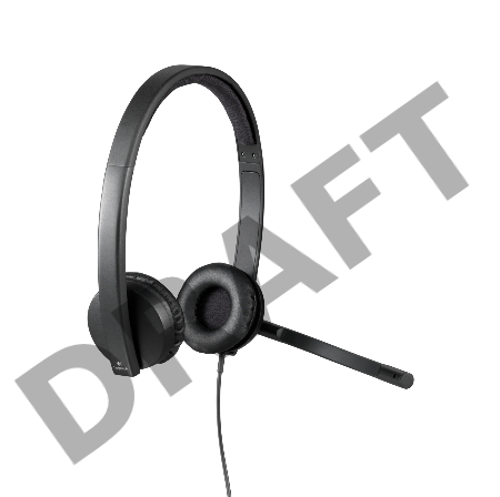 Наушники Logitech Headset H570E USB 981-000575 Stereo OEM