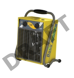 Тепловая пушка электрическая Ballu BHP-M-3 3000Вт желтый