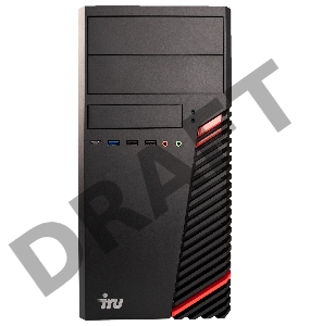 Компьютер IRU Office 510H5SM MT i3 10105 (3.7) 16Gb SSD256Gb UHDG 630 Free DOS GbitEth 500W черный