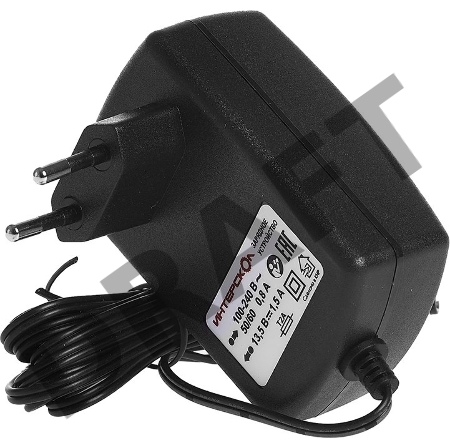 Зарядное устройство  1,5/12 с инд. для аккум. блока 1,5А/ч, 12В, Li-ion INTERSKOL